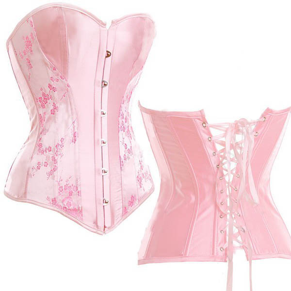 Meu segredo de beleza Corset rosa