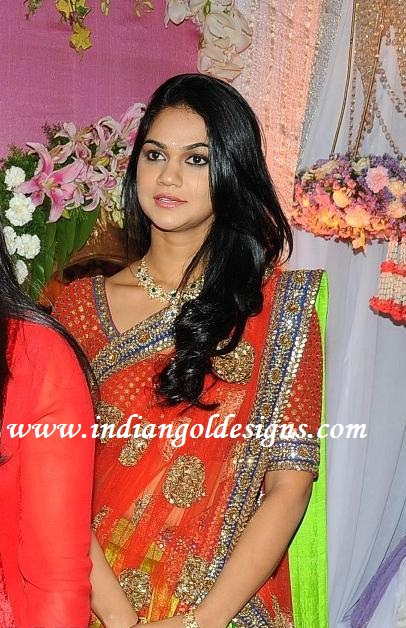 Gold and Diamond jewellery designs: allu arjun wife sneha reddy in ...
