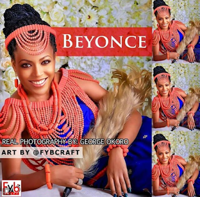 1c Check out these cute photos of American celebs in African outfits