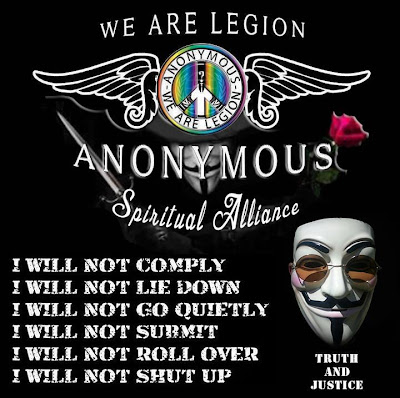Anonymous reveals Bank of America secrets - ParAnoIA - Anonymous Spiritual Alliance - I will not comply, I will not lie down, I will not go quietly, I will not submit, I will not roll over, I will not shut up