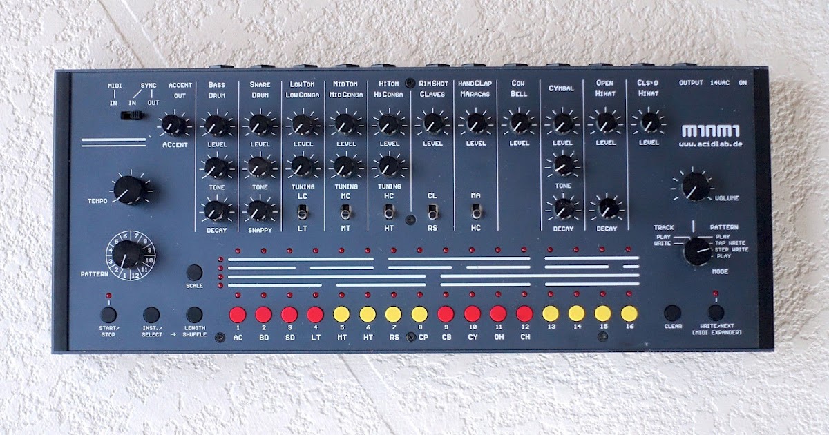 MATRIXSYNTH Acidlab Miami Analog Drum Machine Synthesizer