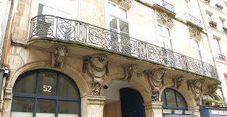 Balcon du 52 rue de l'Arbre-Sec à Paris