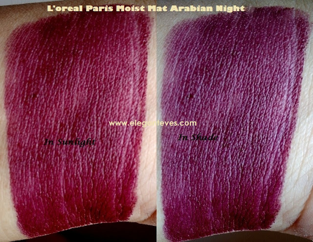 L’Oreal Color Riche Moist Mat Lipstick #Arabian Night