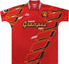 名古屋グランパス 1994-1995-1996 ユニフォーム-Le Coq Sportif-ホーム-赤