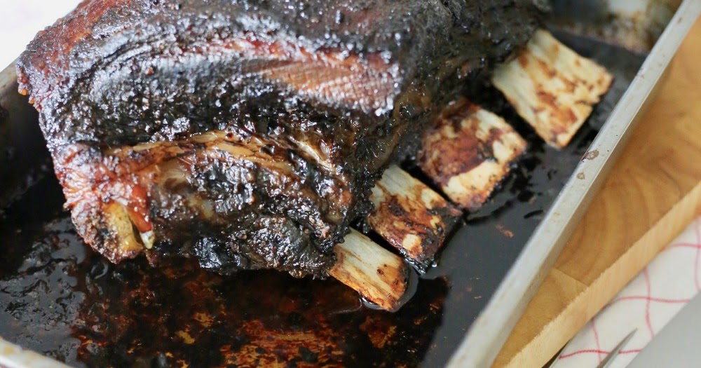 Bild von BBQ Style aus dem Backofen: Dicke Rippe vom Rind