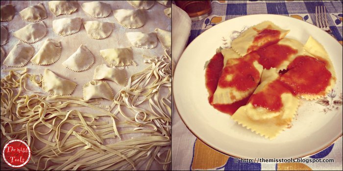 montagne abruzzesi e ravioli dolci di ricotta con tutorial fotografico - abruzzo mountains and sweet ravioli with ricotta cheese (tutorial)