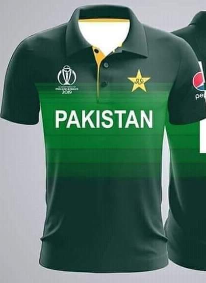 pakistan jersey for world cup 2019