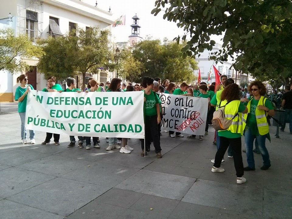 La Huelga del pasado 24 de Octubre - FOTOS | AMPA CEIP Arquitecto