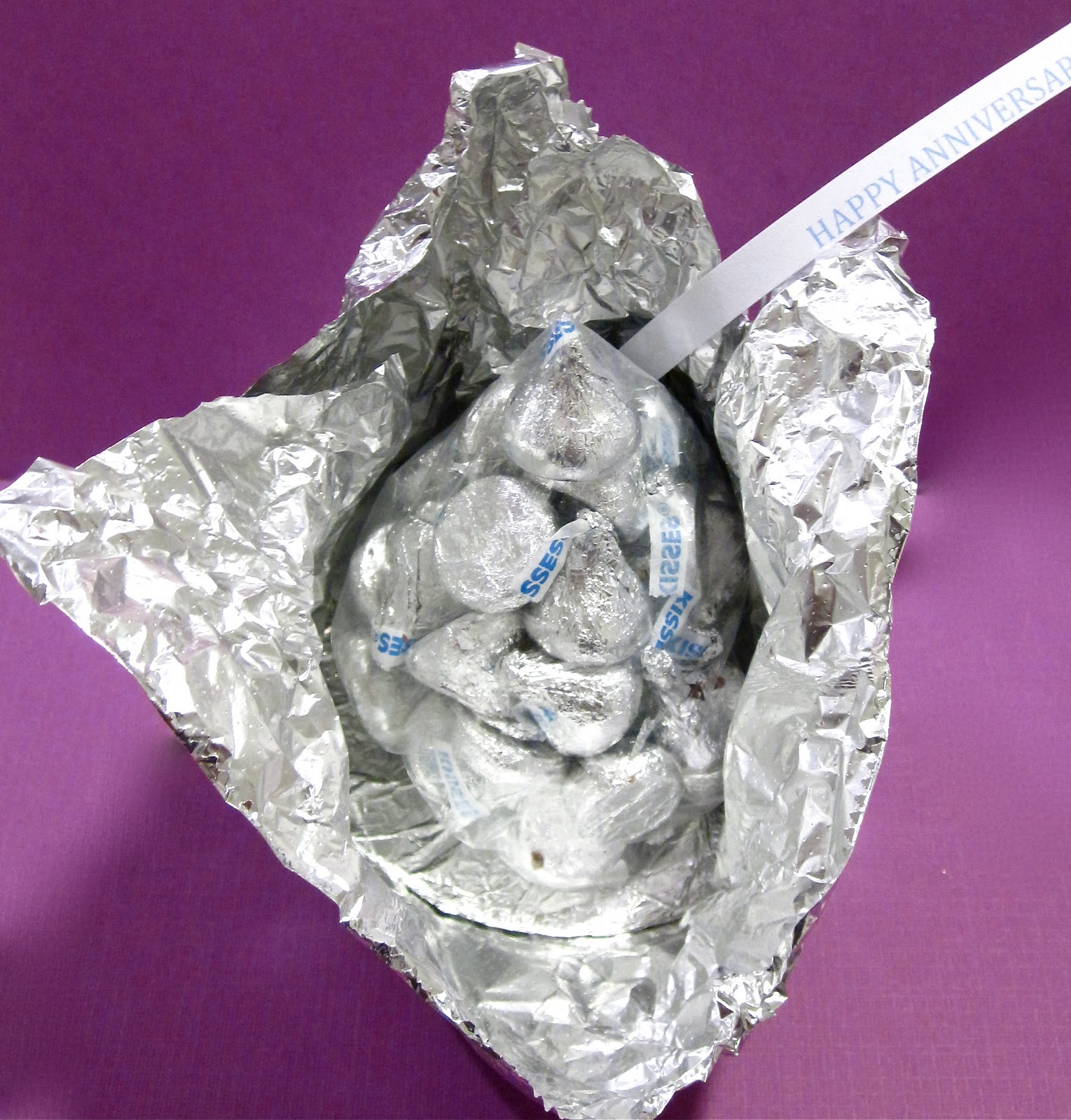 Giant Chocolate Kiss (made of Hershey's Kisses) The Lindsay Ann