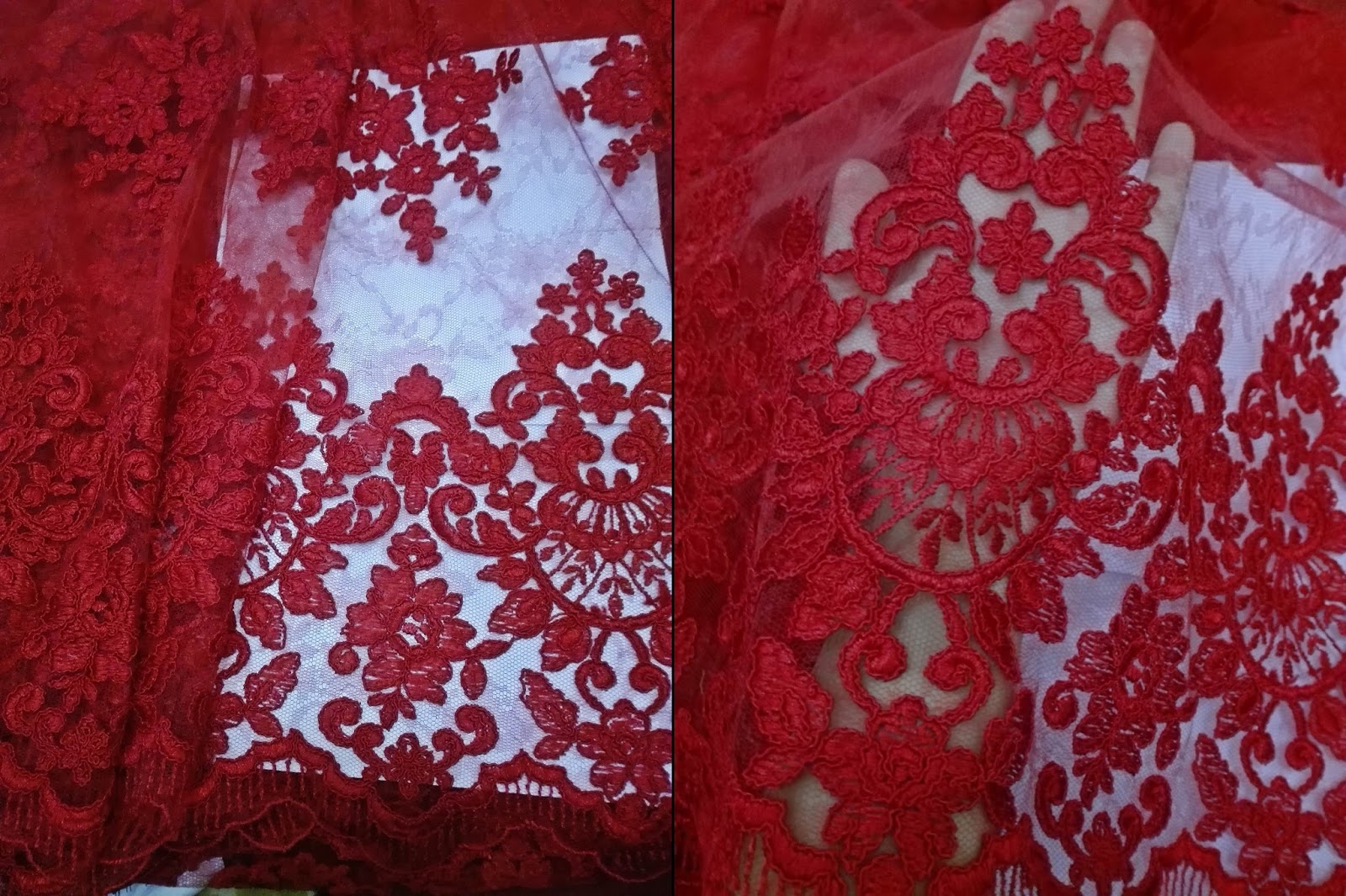 brokat pengantin muslimah