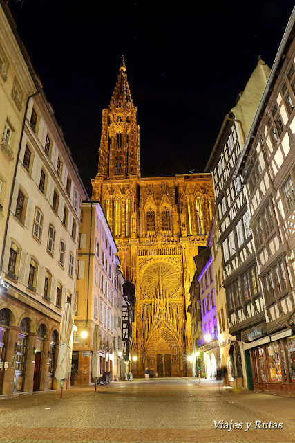 Estrasburgo de noche