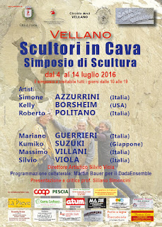 Kelly Borsheim stone carving symposium Vellano Tuscany Italy Pinocchio