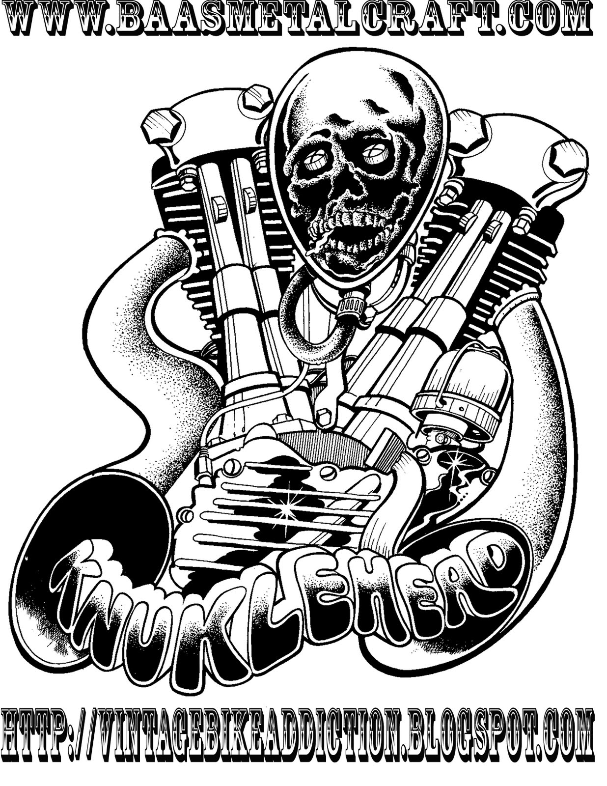 VINTAGE BIKE ADDICTION Knuckleheads Forever