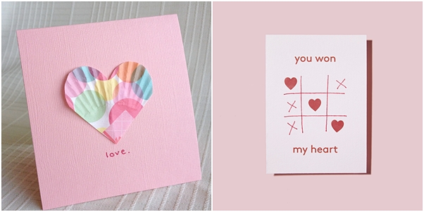 Cartões diferentes criativos para o Dia dos Namorados
