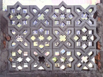 roster masjid motif bintang segi delapan