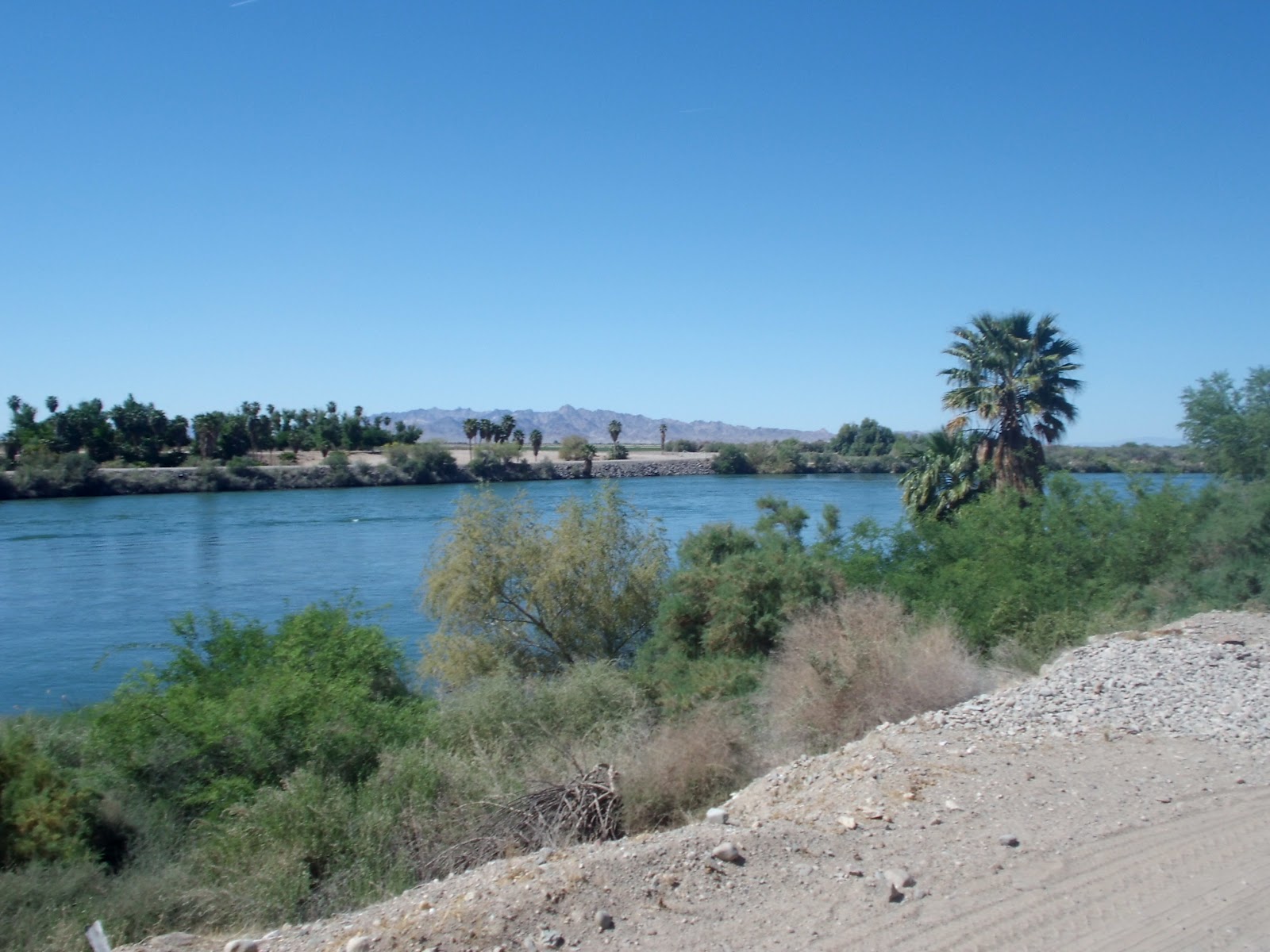 Two Perdues XC Bike Tour 2012 Day 49 Salome, AZ to Blythe, CA