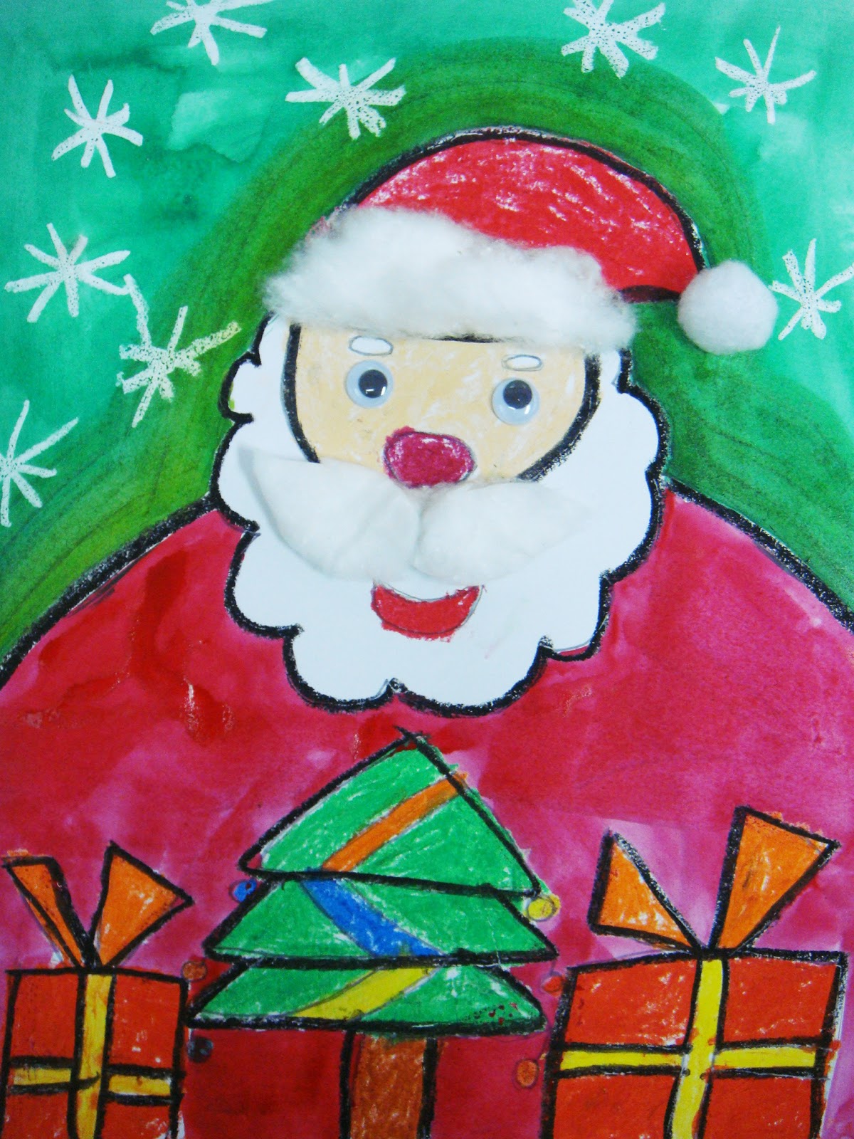 Kids' Art: Santa Claus