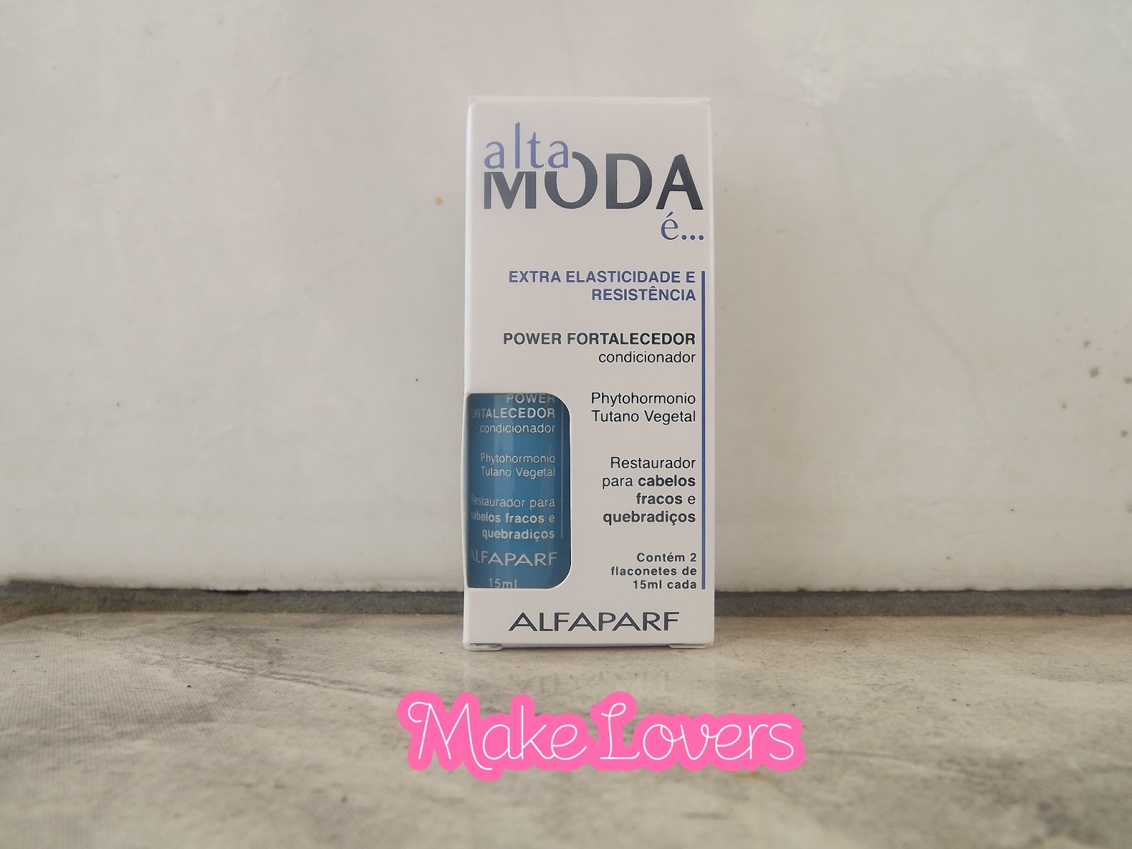 Ampola Alfaparf Alta Moda Power Fortalecedor Como Usar Resenha Ampola Extra Elasticidade E Resistencia Alta Moda E