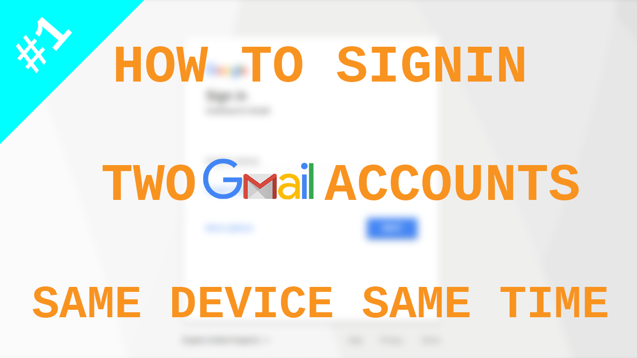 How to login two gmail account with same device techtubetn techtubetn