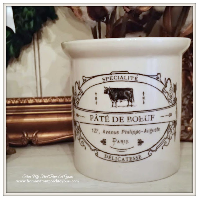 Creative Co-Op-Cow Crock-Farmhouse Decor- From My Front Porch To Yours