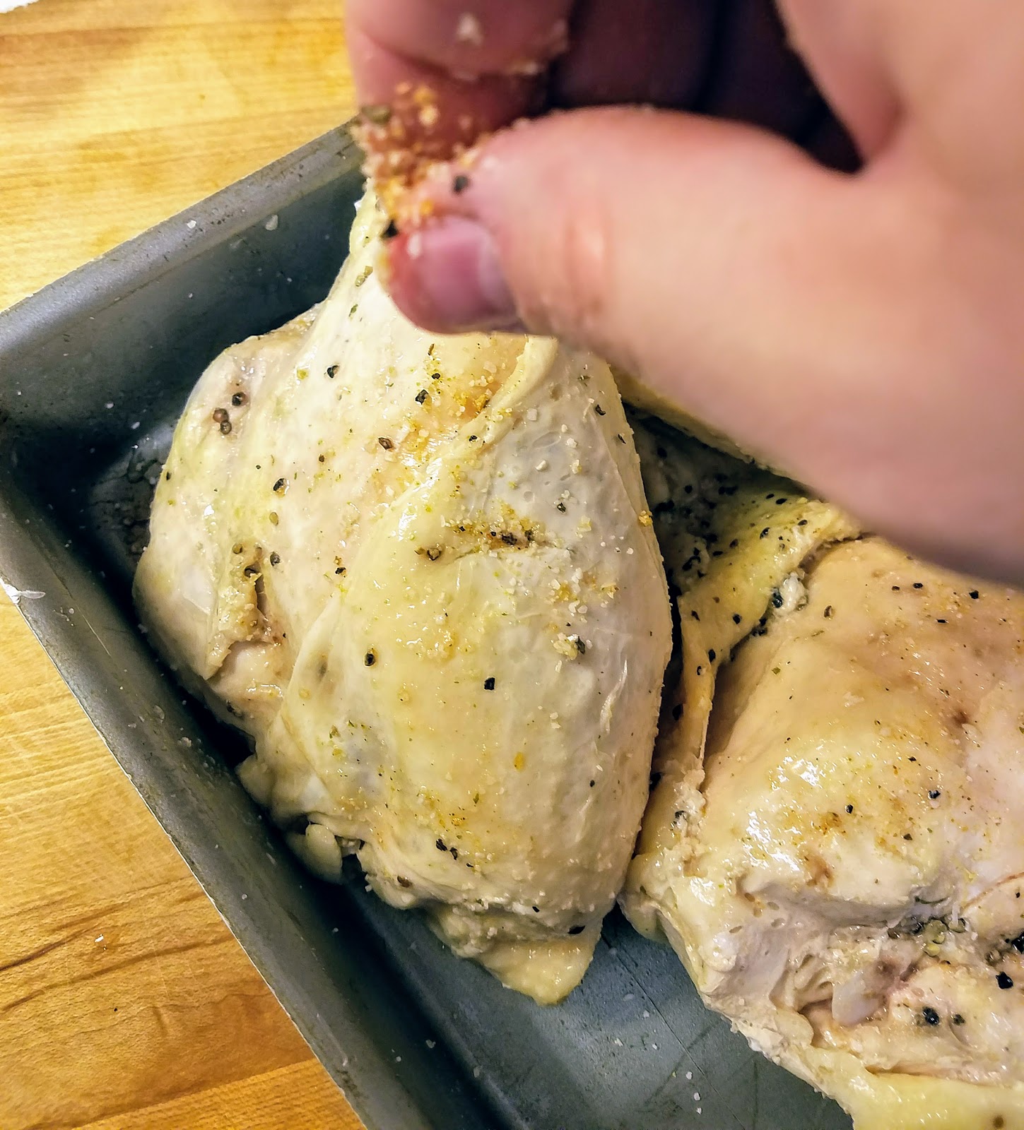 Sous Vide Split Chicken Breast Finished on the Blackstone 36" Griddle