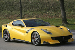 ferrari f12tdf yellow tdf f12 cars ronaldo three coupe quarter cristiano ruote specifiche wheel driven write brinquedo novo wallpaperup maquina