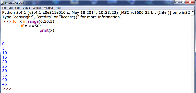 APRENDER A PROGRAMAR CON PYTHON: BUCLE FOR/IN