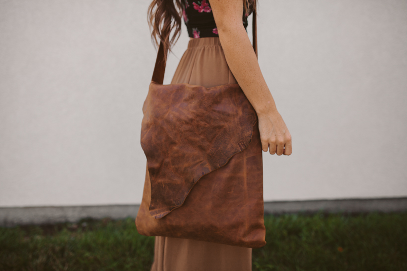 Distressed Leather Book Bag Diy Sincerely Kinsey - Diy Leather Bags
