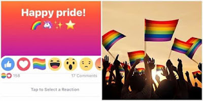 Thêm biểu tượng cảm xúc lá cờ bảy sắc cầu vồng cho comments facebook