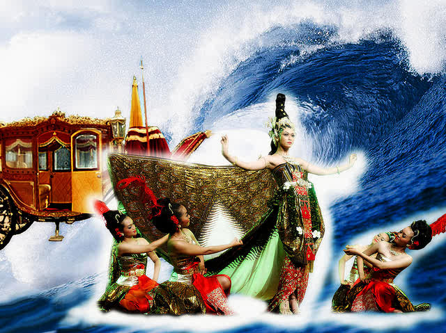 Gambar , Lukisan Nyi Roro Kidul dan Nyi Blorong:kegunaan bulu perindu