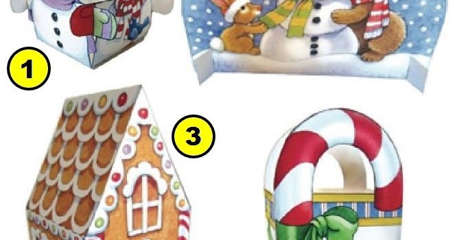 Christmas Time - Christmas Decorative Paper Models For Kids By Dover
