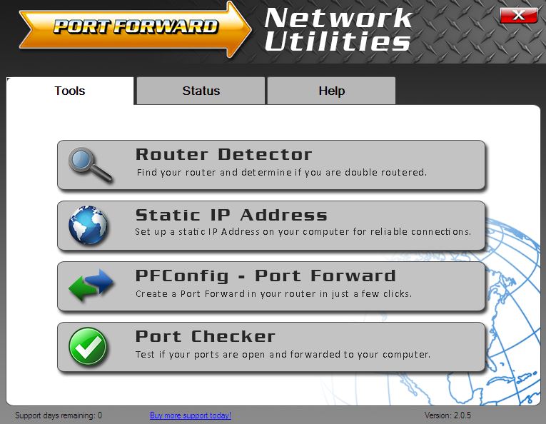 Portforward network utilities 3.0.11 + serial key