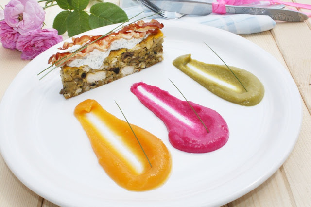 Terina de pui cu ciuperci...intr-o noua prezentare :-)