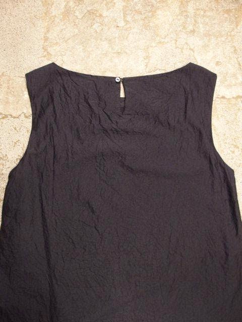 TOUJOURS D.Navy Cotton/Silk Taffeta Cloth Spring/Summer 2015 SUNRISE MARKET