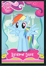 My Little Pony Rainbow Dash Series 1 Trading Card