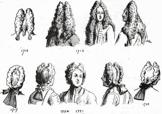 Kathryn Louise Wood Author Blog Men with Big Hairan unfortunate 18th  century fashion statement