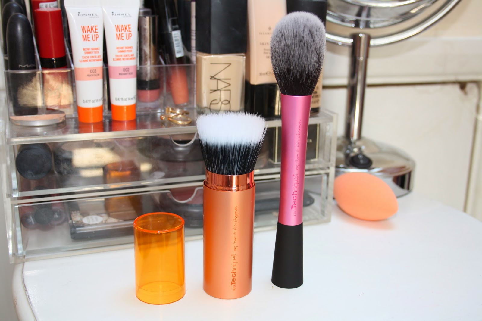 Girlsgotaface Real Techniques Retractable Bronzer & Blush Brush