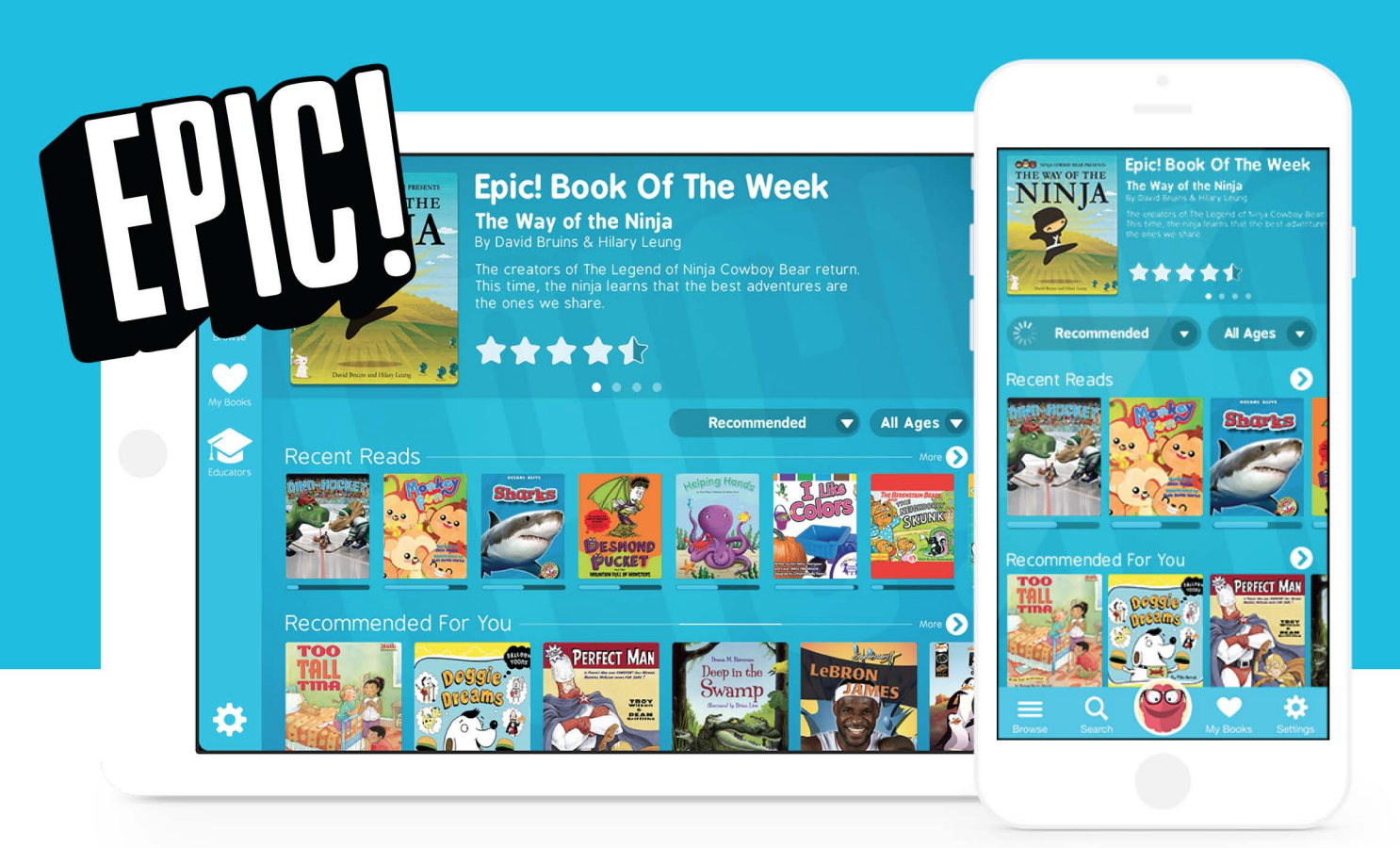 what s happening at the bss library epic online books for children