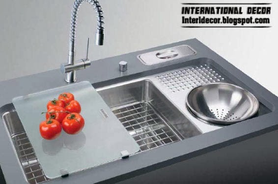 stainless steel kitchen sink, modern kitchen sinks