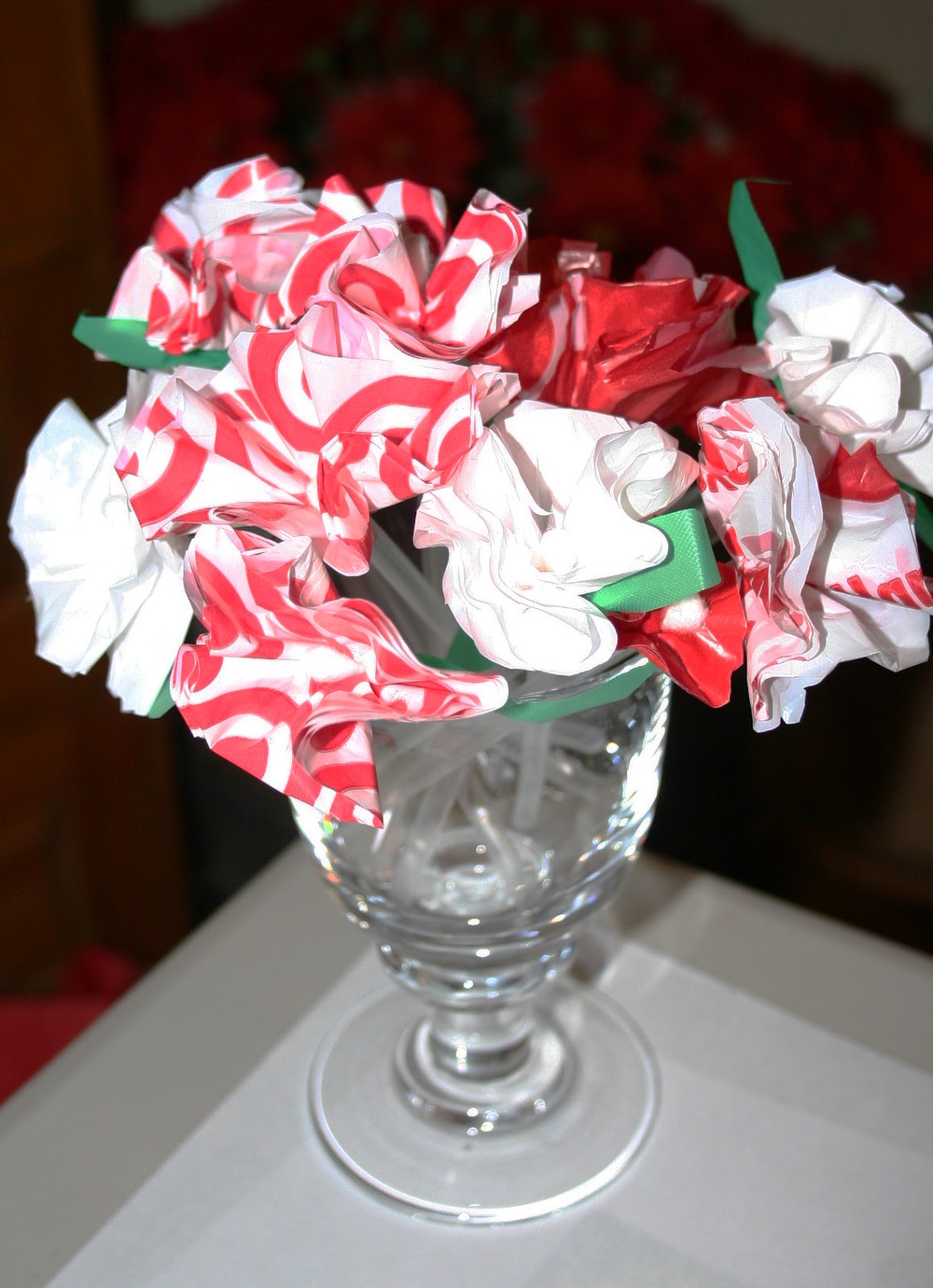 Make Healthy Fun! Target Plastic Bag Flowers
