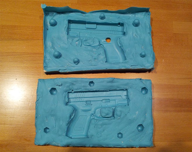Ryan Bradburn Design and Creation Gun Mold for Ice Gun