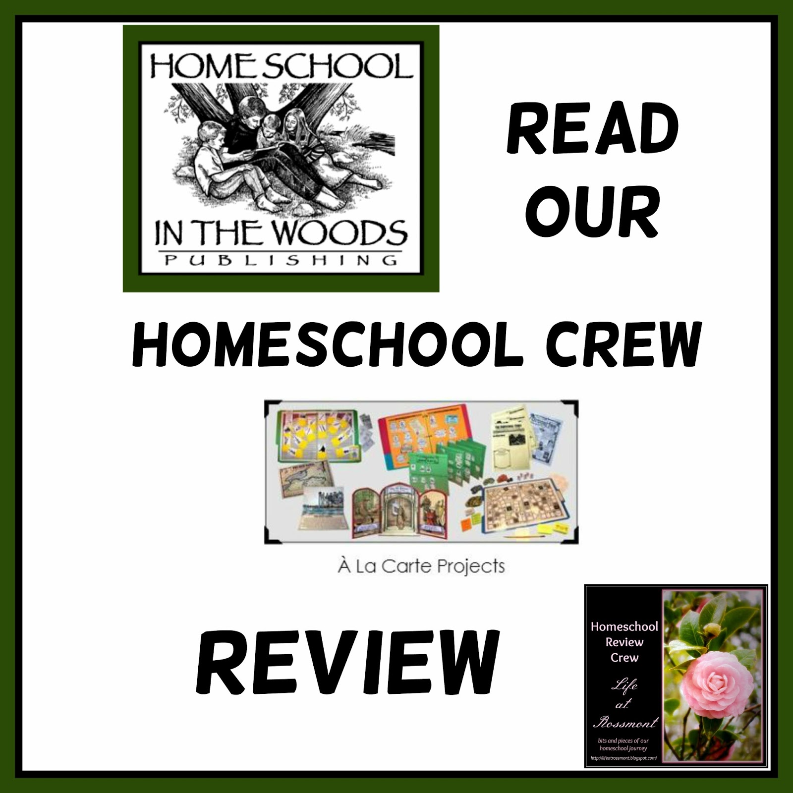 Life at Rossmont Home School in the Woods Á La Carte {Homeschool