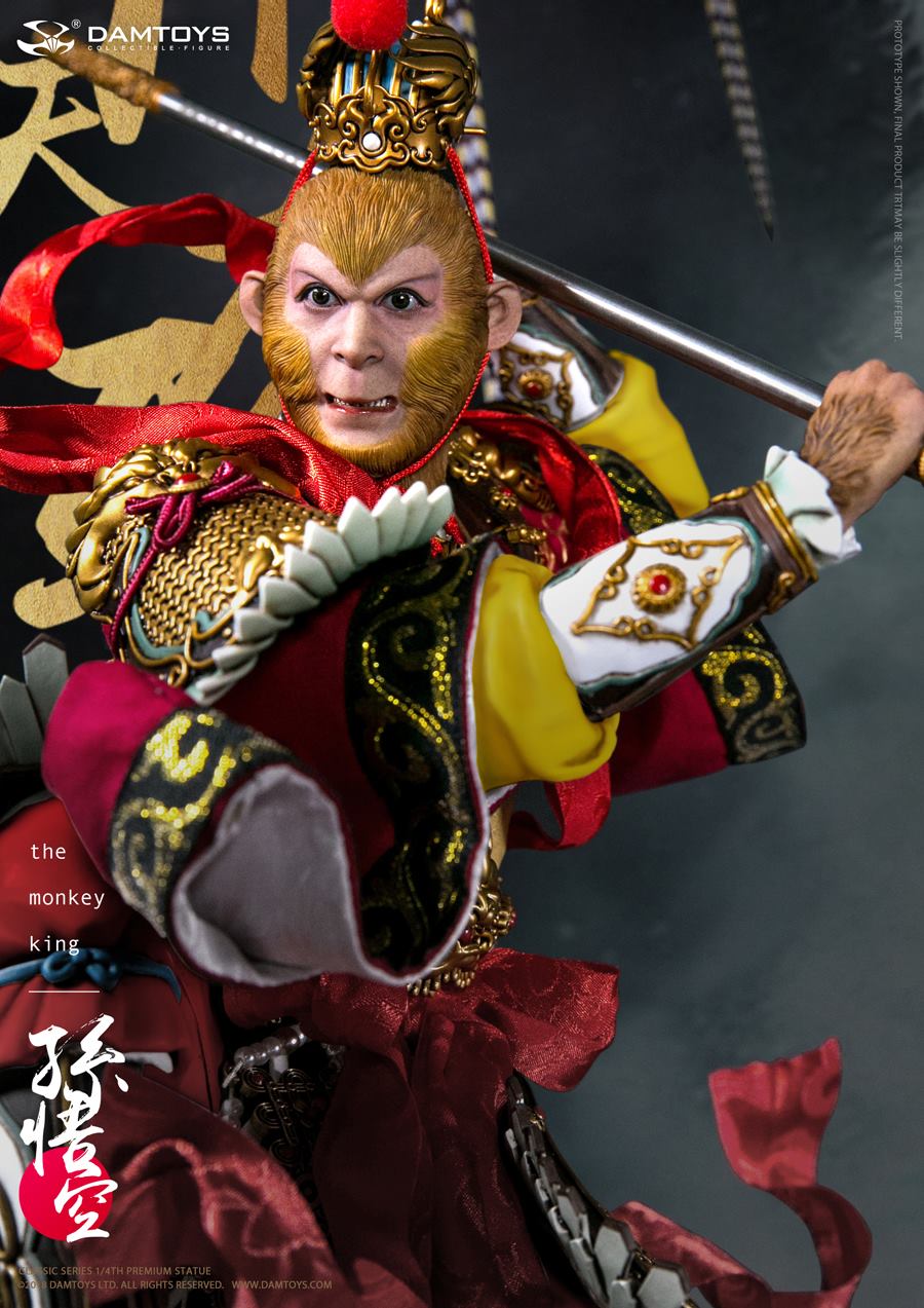 toyhaven DAM TOYS CLASSIC SERIES 1/4 scale The Monkey King 26inch