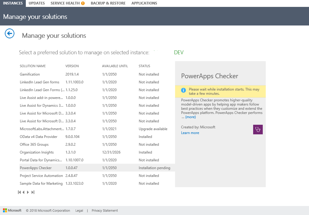 JOPX on Microsoft Business Applications and Azure Cloud Check Dynamics