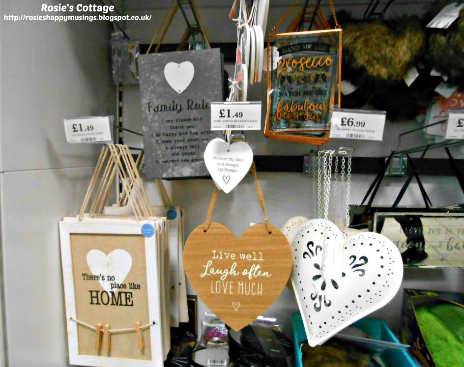 Rosie S Cottage Ping With Part One All Kinds Of Prettiness Useful Items In Home Bargains - Bargain Home Decor