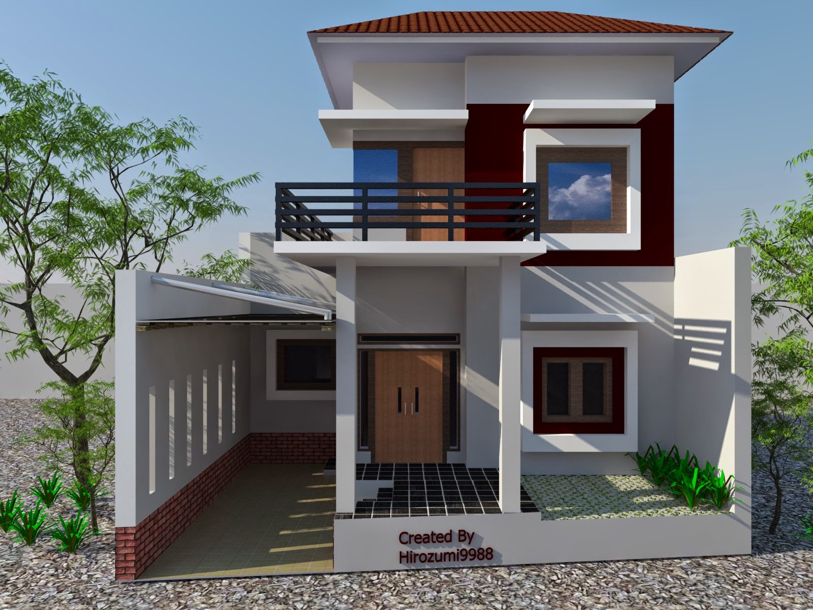 50 Model Desain Rumah Minimalis 2 Lantai | Desainrumahnya.com