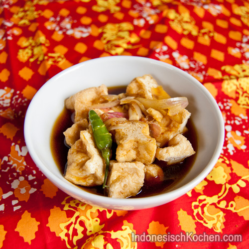 Tofu Sojasoße indonesisch kochen
