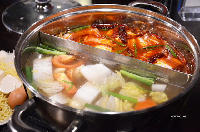 Steamboat - pork bone and special spicy soup broth - M24.90