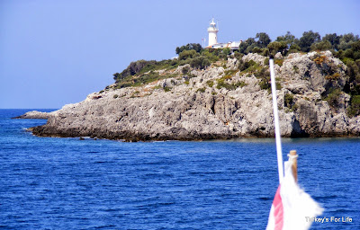 Red Island Lighthouse, Fethiye, Turkey