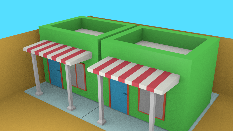 Cara membuat desain rumah di Blender INDOCYBERLAB